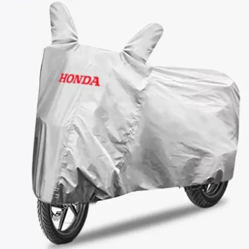 Body Cover Silver Motorcycle