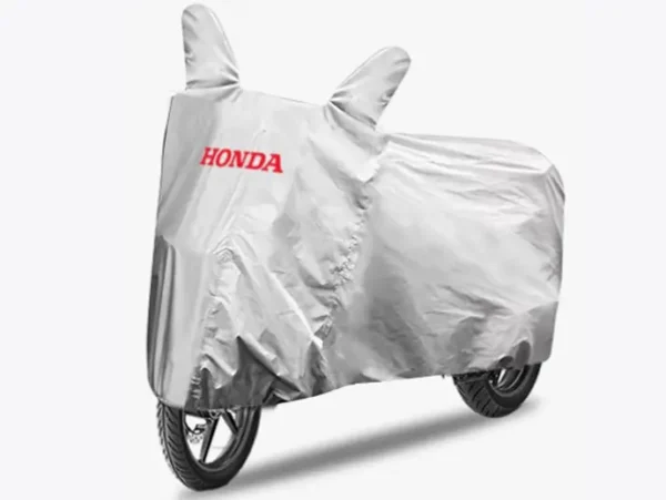 Body Cover Silver Motorcycle